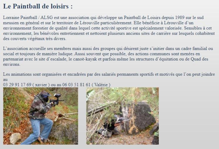 L'Oree Des Champs Lerouville エクステリア 写真